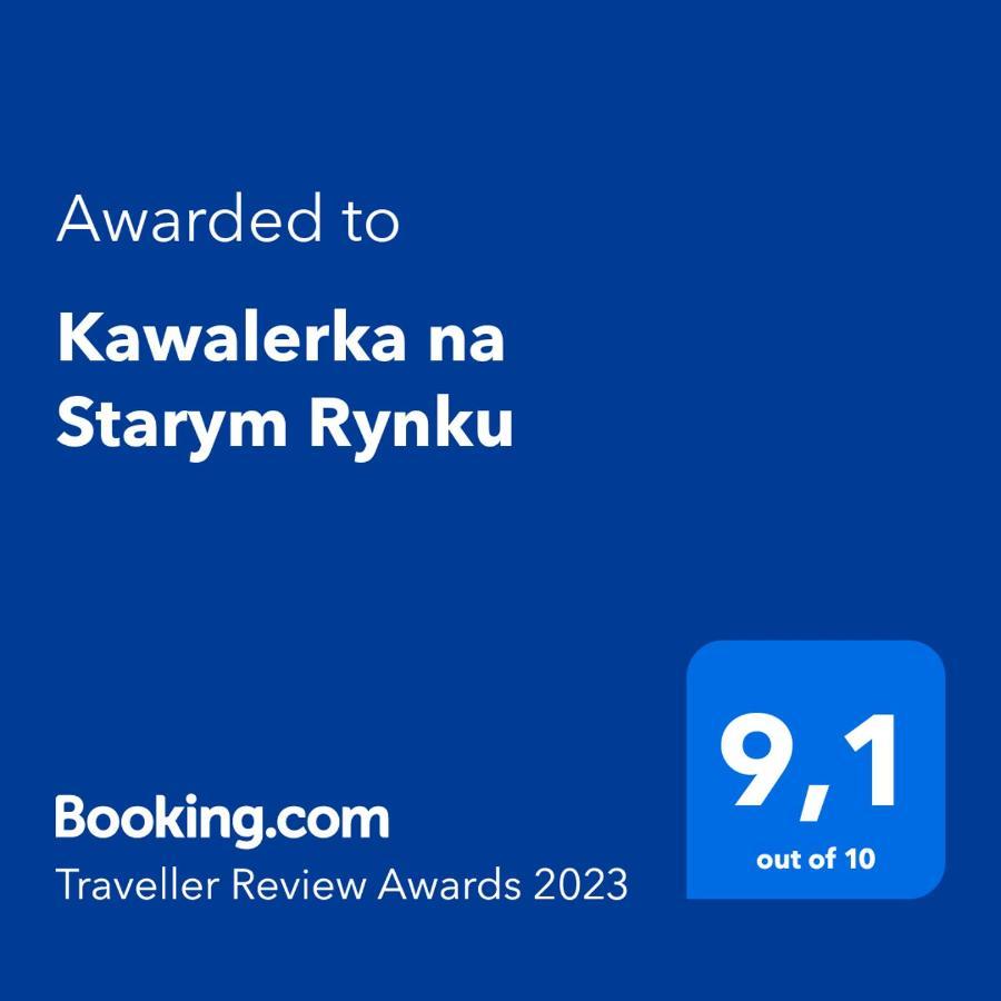 Kawalerka Na Starym Rynku Apartman Stary Toruń Kültér fotó